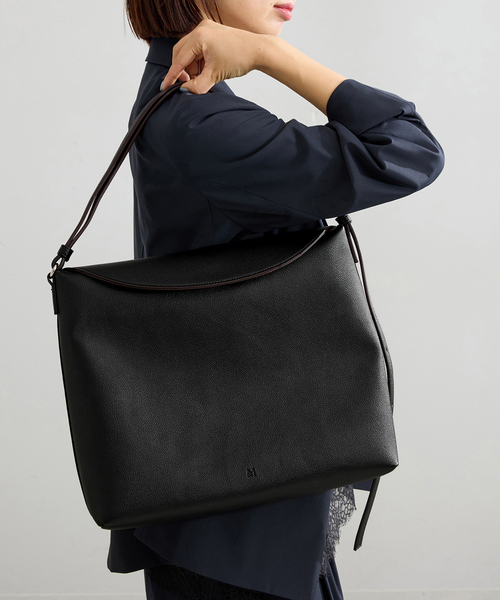 IENA（イエナ）の「＆MyuQ/アンドミューク UPIS grande バッグ MCB127（ショルダーバッグ・レディース・ブラウン/ブラック・FREE）」の3枚目の写真