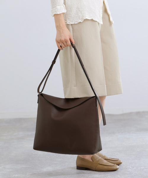 IENA（イエナ）の「＆MyuQ/アンドミューク UPIS grande バッグ MCB127（ショルダーバッグ・レディース・ブラウン/ブラック・FREE）」の12枚目の写真