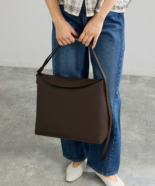 IENA（イエナ）の「＆MyuQ/アンドミューク UPIS grande バッグ MCB127（ショルダーバッグ・レディース・ブラウン/ブラック・FREE）」の13枚目の写真