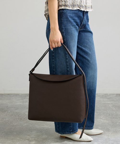 IENA（イエナ）の「＆MyuQ/アンドミューク UPIS grande バッグ MCB127（ショルダーバッグ・レディース・ブラウン/ブラック・FREE）」の15枚目の写真