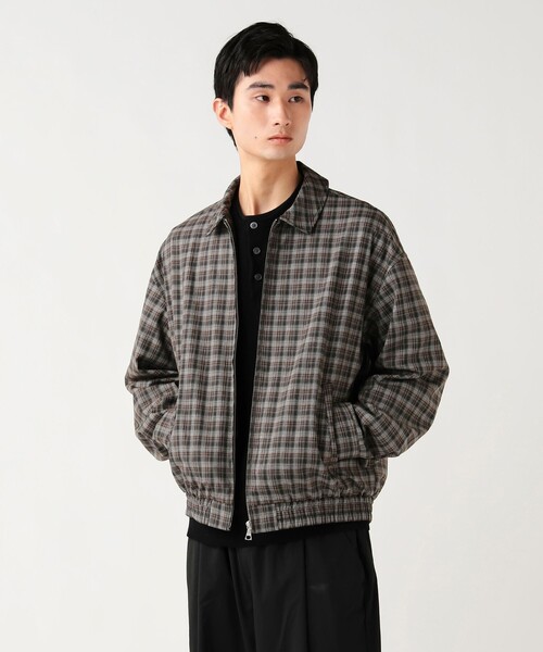 BEAMS HEART(ビームスハート)の「【5/21値下げ】オンブレーチェック ブルゾン(ブルゾン・メンズ・ブラック/ベージュ・LARGE/MEDIUM/SMALL)」の12枚目の写真