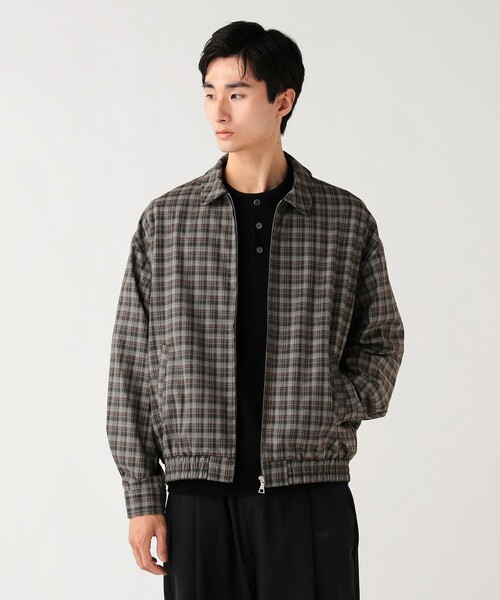 BEAMS HEART(ビームスハート)の「【5/21値下げ】オンブレーチェック ブルゾン(ブルゾン・メンズ・ブラック/ベージュ・LARGE/MEDIUM/SMALL)」の13枚目の写真