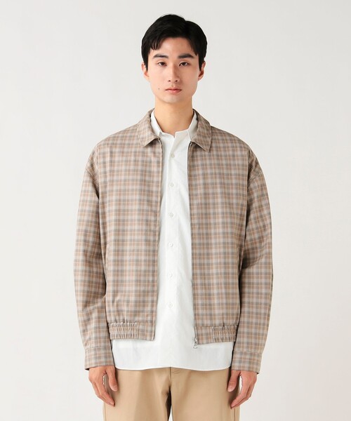 BEAMS HEART(ビームスハート)の「【5/21値下げ】オンブレーチェック ブルゾン(ブルゾン・メンズ・ブラック/ベージュ・LARGE/MEDIUM/SMALL)」の17枚目の写真
