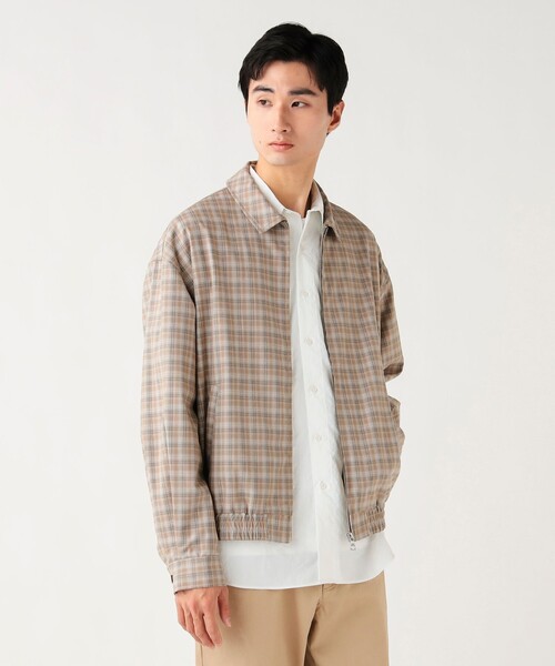BEAMS HEART(ビームスハート)の「【5/21値下げ】オンブレーチェック ブルゾン(ブルゾン・メンズ・ブラック/ベージュ・LARGE/MEDIUM/SMALL)」の18枚目の写真