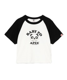 MILO PD PRINTED RAGLAN CROP TEE