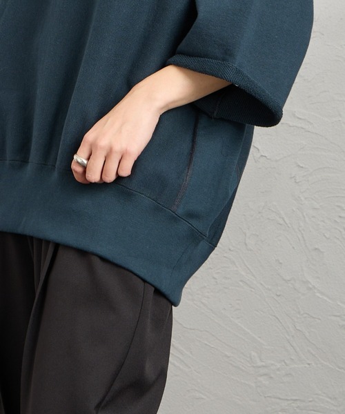 AMERICANA（アメリカーナ）の「[Americana/アメリカーナ] カットオフ リバースウィーブ バックプリント スウェット（スウェット・レディース・オートミール/ダークグレー/グレー・ONE SIZE）」の15枚目の写真