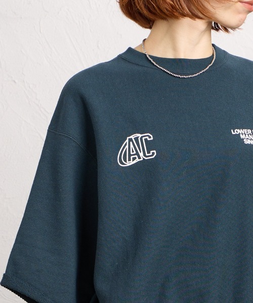 AMERICANA（アメリカーナ）の「[Americana/アメリカーナ] カットオフ リバースウィーブ バックプリント スウェット（スウェット・レディース・オートミール/ダークグレー/グレー・ONE SIZE）」の13枚目の写真