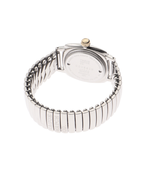 HIROB（ヒロブ）の「VAGUE WATCH CO. Coussin Early Extension 32mm（アナログ腕時計・レディース・シルバー・FREE）」の8枚目の写真
