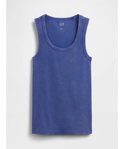 GAP(ギャップ)の「リブ スクープネック タンクトップ(タンクトップ・レディース・グリーン/ブラウン/ピンク/ホワイト/イエロー/ブルー・XXS/XL/L/M/S/XS)」の15枚目の写真