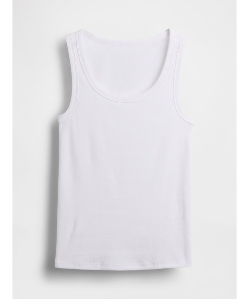 GAP(ギャップ)の「リブ スクープネック タンクトップ(タンクトップ・レディース・グリーン/ブラウン/ピンク/ホワイト/イエロー/ブルー・XXS/XL/L/M/S/XS)」の17枚目の写真