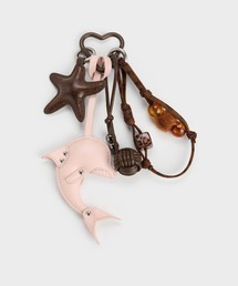 CHARLES & KEITH | Delfinaデルフィナドルフィン&スターフィッシュチャーム(キーケース/キーアクセサリー)