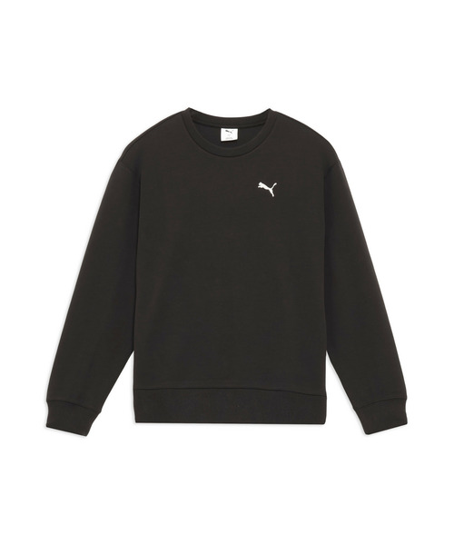 PUMA(プーマ)の「PUMA プーマ ユニセックス クルースウェット エンブロイダリー キャット(スウェット・メンズ・グレー系その他/ブラック・XX-LARGE/X-LARGE/SMALL/LARGE/MEDIUM)」の6枚目の写真