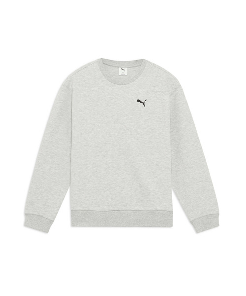 PUMA(プーマ)の「PUMA プーマ ユニセックス クルースウェット エンブロイダリー キャット(スウェット・メンズ・グレー系その他/ブラック・XX-LARGE/X-LARGE/SMALL/LARGE/MEDIUM)」の14枚目の写真