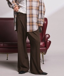 MAISON SPECIAL | 《UNISEX》Toro-washer Prime-Wide Two-tuck Slacks/トロワッシャープライムワイドツータックスラックス【MAISON SPECIAL/メゾンスペシャル】(スラックス)