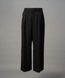 MAISON SPECIAL（メゾンスペシャル）の「《UNISEX》Toro-washer Prime-Wide Two-tuck Slacks/トロワッシャープライムワイドツータックスラックス【MAISON SPECIAL/メゾンスペシャル】（スラックス）」