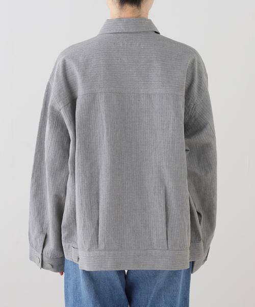 JOURNAL STANDARD LUXE（ジャーナルスタンダード　ラックス）の「Kalina's BZ（ブルゾン・レディース・グレー/ブラック・FREE）」の12枚目の写真