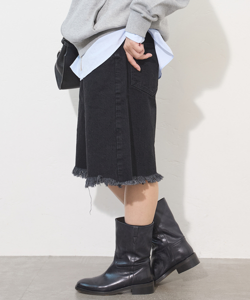 NEEDBY heritage(ニードバイヘリテージ)の「【NEEDBY heritage/ニードバイ ヘリテージ】 for JS Bermuda pants(その他パンツ・レディース・ブラック系その他/ベージュ・SMALL/MEDIUM)」の16枚目の写真