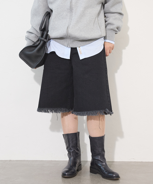 NEEDBY heritage(ニードバイヘリテージ)の「【NEEDBY heritage/ニードバイ ヘリテージ】 for JS Bermuda pants(その他パンツ・レディース・ブラック系その他/ベージュ・SMALL/MEDIUM)」の17枚目の写真