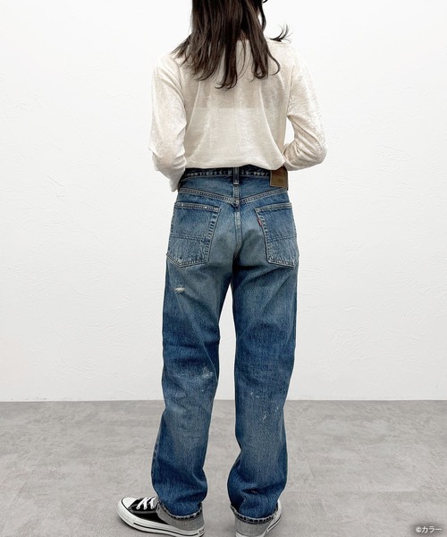 EDWIN（エドウィン）の「[ EDWIN × EVANGELION ] Loose STRAIGHT - Ensemble -（デニムパンツ・メンズ・ライトインディゴブルー・28inch/29inch/30inch/31inch/32inch/33inch/34inch/36inch）」の13枚目の写真