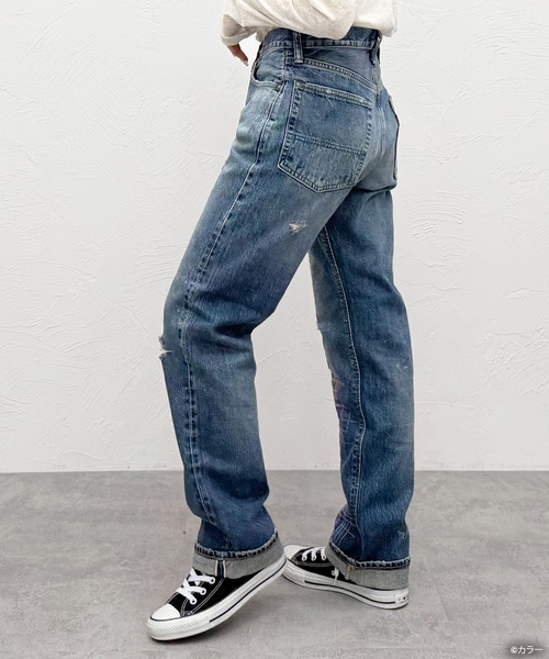 EDWIN（エドウィン）の「[ EDWIN × EVANGELION ] Loose STRAIGHT - Ensemble -（デニムパンツ・メンズ・ライトインディゴブルー・28inch/29inch/30inch/31inch/32inch/33inch/34inch/36inch）」の14枚目の写真