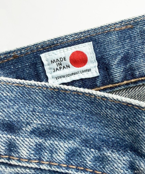 EDWIN（エドウィン）の「[ EDWIN × EVANGELION ] Loose STRAIGHT - Ensemble -（デニムパンツ・メンズ・ライトインディゴブルー・28inch/29inch/30inch/31inch/32inch/33inch/34inch/36inch）」の6枚目の写真