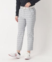 adabat チェック柄 スリムフィット ジャージパンツ adabat｜アダバットのパンツ（チェック柄）通販 - ZOZOTOWN