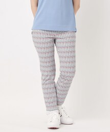 adabat チェック柄 スリムフィット ジャージパンツ adabat｜アダバットのパンツ（チェック柄）通販 - ZOZOTOWN