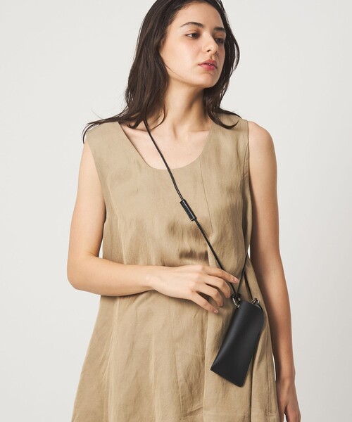 green label relaxing（グリーンレーベルリラクシング）の「グラスケース ショルダー（メガネ・レディース・ブラック/ブラウン系・FREE）」の3枚目の写真