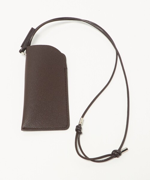 green label relaxing（グリーンレーベルリラクシング）の「グラスケース ショルダー（メガネ・レディース・ブラック/ブラウン系・FREE）」の5枚目の写真