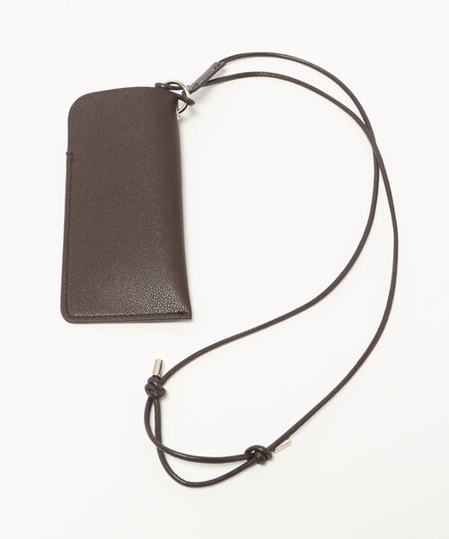 green label relaxing（グリーンレーベルリラクシング）の「グラスケース ショルダー（メガネ・レディース・ブラック/ブラウン系・FREE）」の6枚目の写真