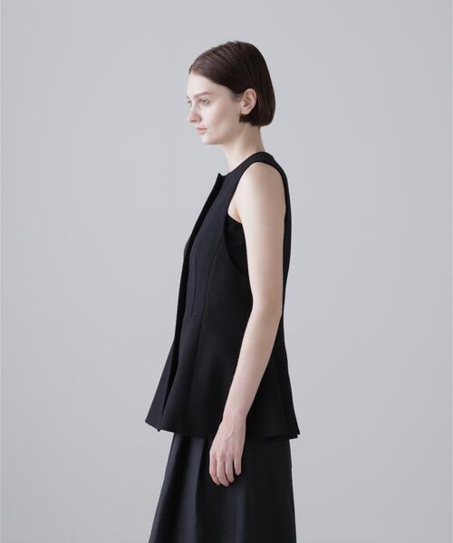 ADORE(アドーア)の「◆ツイーディーブカティーニブラウス(シャツ/ブラウス・レディース・グリーン/ブラック・38)」の6枚目の写真