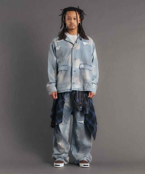 FR(13)NDS（フレンズ）の「FR(13)NDS/フレンズ/ICE BLUE DENIM COVERALLS（その他アウター・メンズ・ブルー・M/L）」の13枚目の写真
