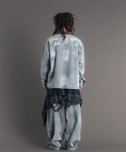 FR(13)NDS（フレンズ）の「FR(13)NDS/フレンズ/ICE BLUE DENIM COVERALLS（その他アウター・メンズ・ブルー・M/L）」の3枚目の写真