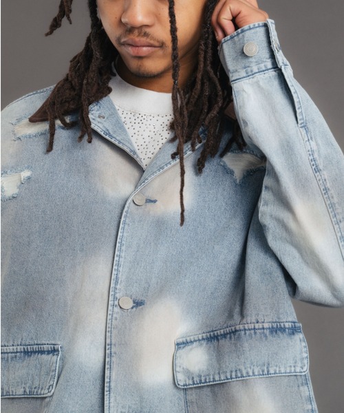 FR(13)NDS（フレンズ）の「FR(13)NDS/フレンズ/ICE BLUE DENIM COVERALLS（その他アウター・メンズ・ブルー・M/L）」の8枚目の写真