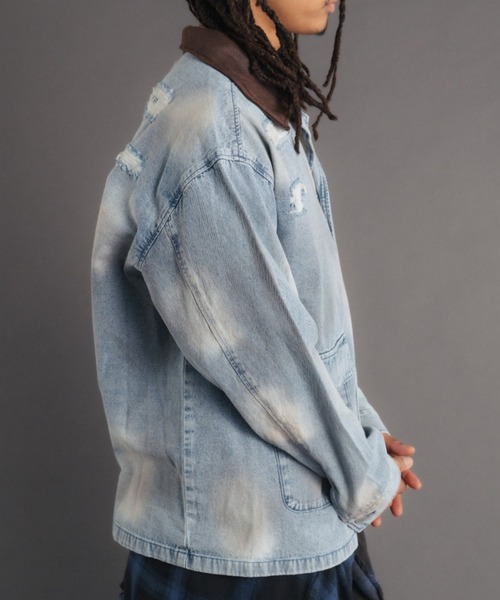 FR(13)NDS（フレンズ）の「FR(13)NDS/フレンズ/ICE BLUE DENIM COVERALLS（その他アウター・メンズ・ブルー・M/L）」の9枚目の写真