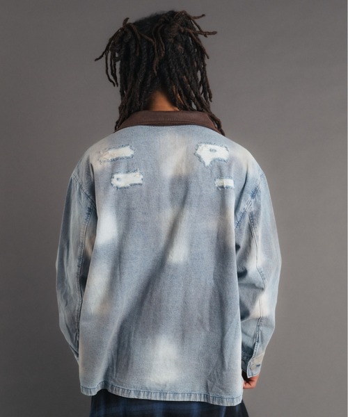 FR(13)NDS（フレンズ）の「FR(13)NDS/フレンズ/ICE BLUE DENIM COVERALLS（その他アウター・メンズ・ブルー・M/L）」の5枚目の写真