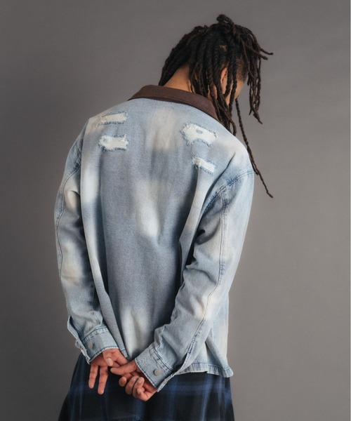 FR(13)NDS（フレンズ）の「FR(13)NDS/フレンズ/ICE BLUE DENIM COVERALLS（その他アウター・メンズ・ブルー・M/L）」の7枚目の写真