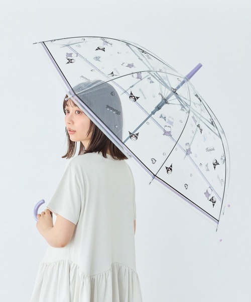 [sanrio/Sanrio Clear Umbrella | Transparent Umbrella / Rain Umbrella / Vinyl Umbrella