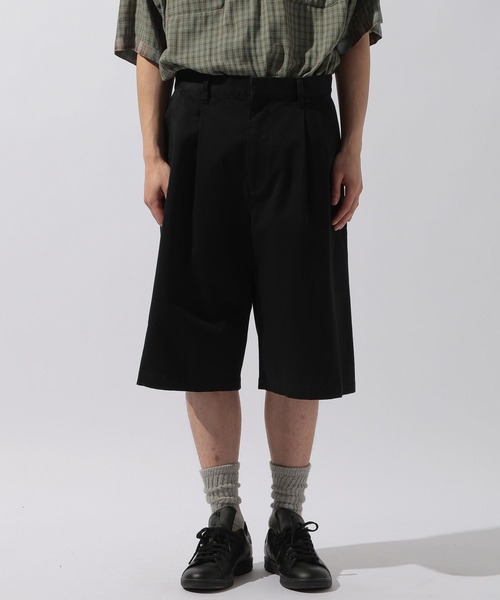 niko and...（ニコアンド）の「EXTRAワイドチノショーツ（チノパンツ・メンズ・ブラウン/ブラック・LARGE/MEDIUM）」の14枚目の写真