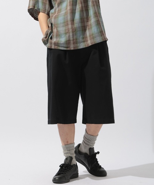 notdyed 2タックチノショーツ 黒 NAUTICA（ノーティカ）の「NAUTICA/ノーティカ 2tuck Chino Shorts
