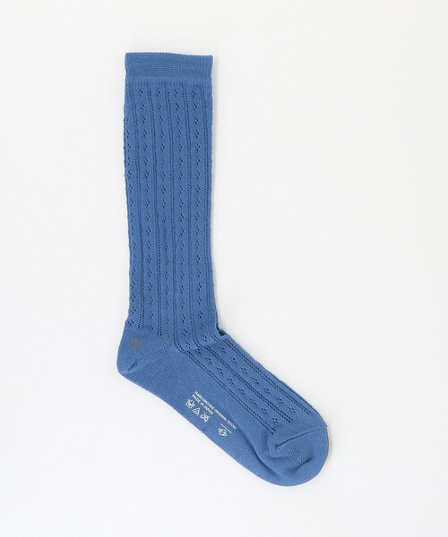Steven Alan（スティーブンアラン）の「＜MARCOMONDE＞EYELET SOCKS/ソックス（ソックス/靴下・レディース・ホワイト/イエロー/コバルトブルー/ダークブラウン・FREE）」の3枚目の写真