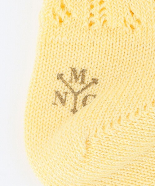 Steven Alan（スティーブンアラン）の「＜MARCOMONDE＞EYELET SOCKS/ソックス（ソックス/靴下・レディース・ホワイト/イエロー/コバルトブルー/ダークブラウン・FREE）」の9枚目の写真