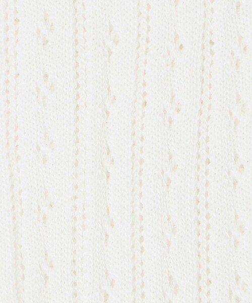 Steven Alan（スティーブンアラン）の「＜MARCOMONDE＞EYELET SOCKS/ソックス（ソックス/靴下・レディース・ホワイト/イエロー/コバルトブルー/ダークブラウン・FREE）」の11枚目の写真