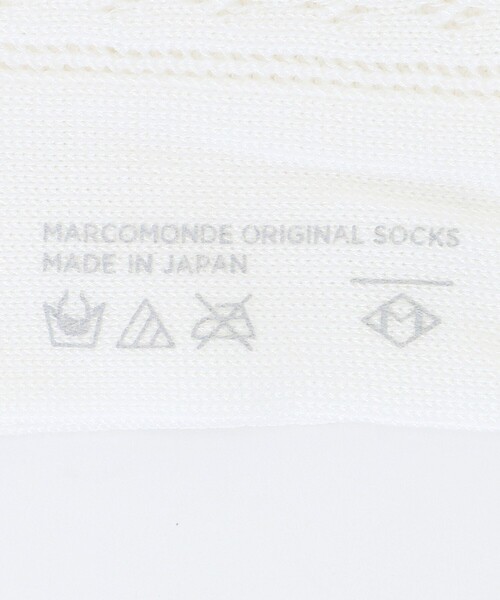 Steven Alan（スティーブンアラン）の「＜MARCOMONDE＞EYELET SOCKS/ソックス（ソックス/靴下・レディース・ホワイト/イエロー/コバルトブルー/ダークブラウン・FREE）」の13枚目の写真