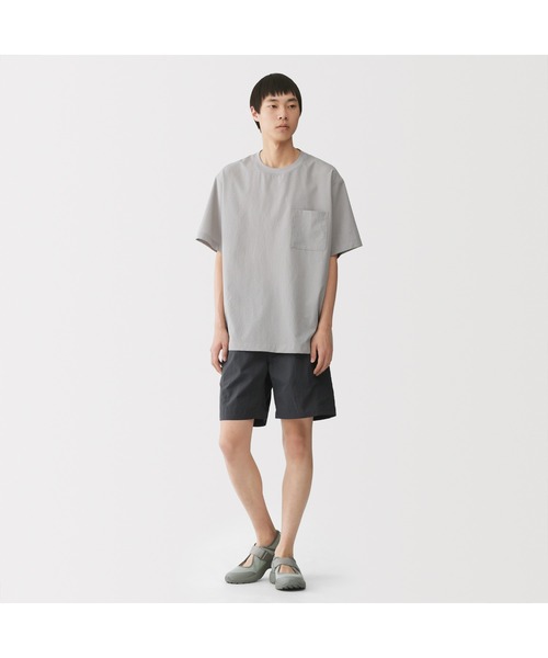 無印良品（ムジルシリョウヒン）の「メッシュ　ワンベルトスニーカーサンダル（サンダル・メンズ・ブラック/サンドベージュ/ライトグレー・27.0cm/26.0cm/25.0cm/24.0cm/23.0cm/28.0cm）」の14枚目の写真