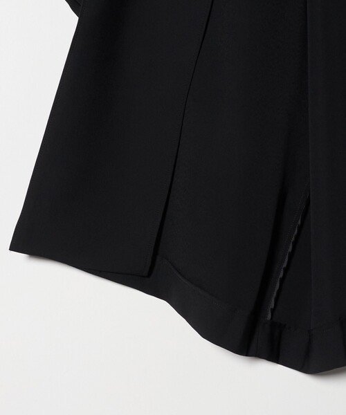 UNITED ARROWS(ユナイテッドアローズ)の「イージー テーラード ジャケット ‐吸水速乾 帯電防止 接触冷感 ウォッシャブル‐(テーラードジャケット・レディース・ブラック/オフホワイト・38/36)」の7枚目の写真