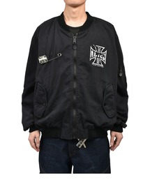 ALICE HOLLYWOOD（アリスハリウッド）の「NUBIAN x ALICE x FMCD MOTO COUTURE MA-1 BOMBER JACKET (EXCLUCIVE)（その他アウター）」