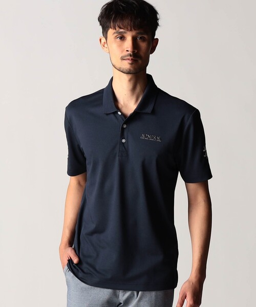 NICOLE CLUB FOR MEN（ニコルクラブフォーメン）の「【Admiral別注】ポロシャツ（ポロシャツ・メンズ・ネイビー/レッド/ホワイト/ブラック・XL/M/L/XXL）」の4枚目の写真