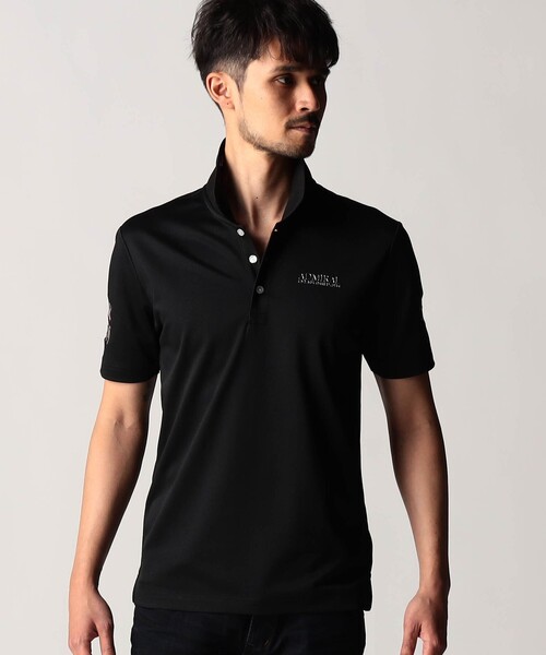 NICOLE CLUB FOR MEN（ニコルクラブフォーメン）の「【Admiral別注】ポロシャツ（ポロシャツ・メンズ・ネイビー/レッド/ホワイト/ブラック・XL/M/L/XXL）」の3枚目の写真