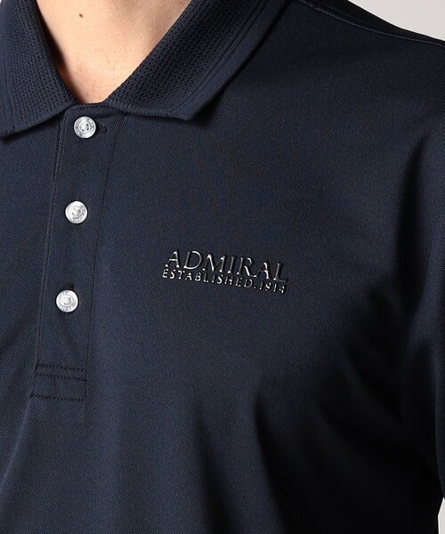 NICOLE CLUB FOR MEN（ニコルクラブフォーメン）の「【Admiral別注】ポロシャツ（ポロシャツ・メンズ・ネイビー/レッド/ホワイト/ブラック・XL/M/L/XXL）」の11枚目の写真